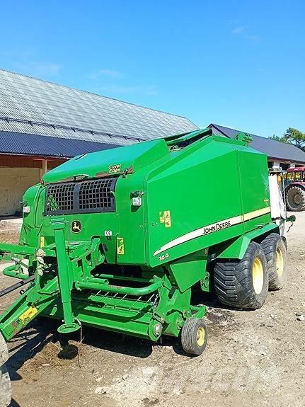 John Deere 744 Prese/balirke za rolo bale