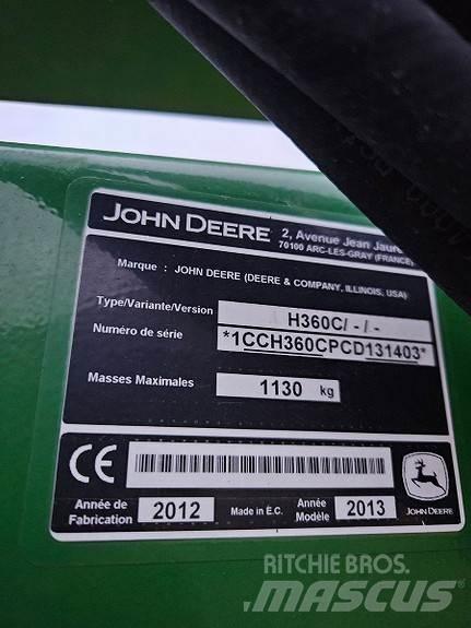 John Deere H360C Ostale poljoprivredne mašine