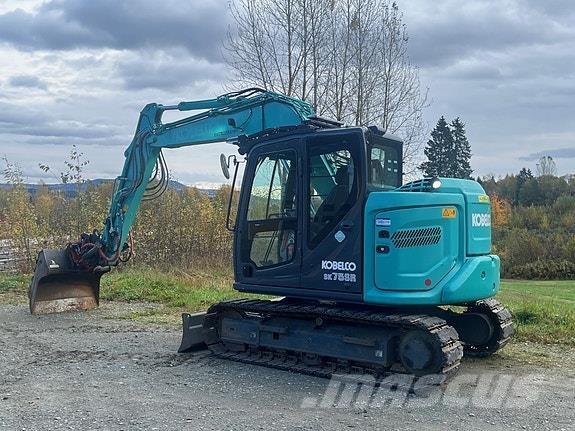 Kobelco SK75SR-7 Bageri guseničari