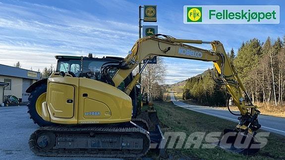 Kobelco SK75SR-7 Bageri guseničari