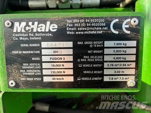 McHale FUSION 3 Prese/balirke za rolo bale