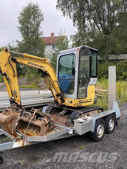 New Holland E18SR Mini bageri < 7t