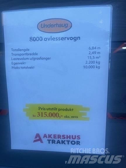 Underhaug 8000 Prikolice za opštu namenu