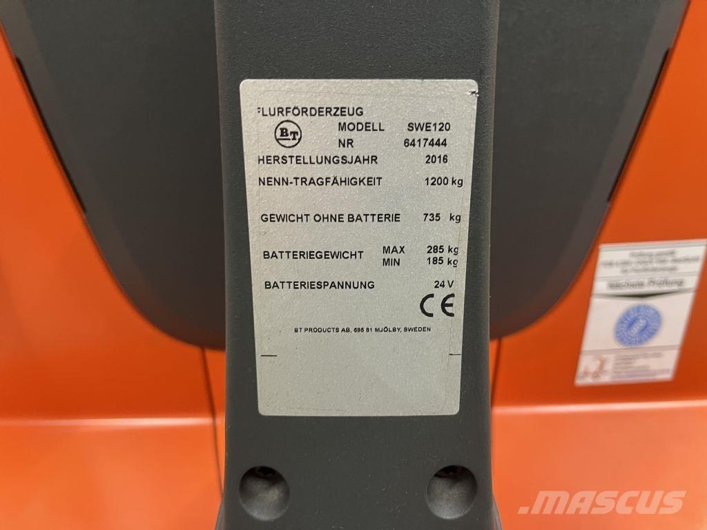 BT SWE 120 Ručni električni viljuškar