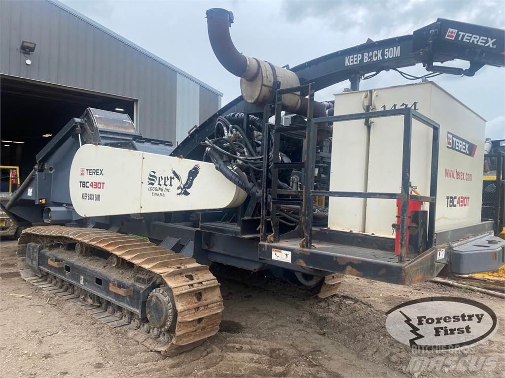 Terex TCB 430T Drobilice drva / čiperi