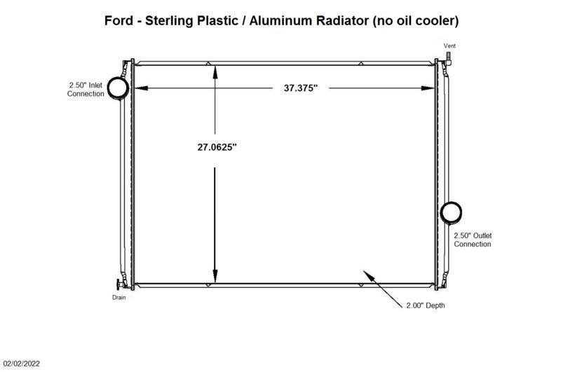 Ford L9000 Radijatori