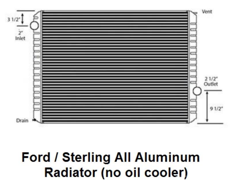 Ford L9500 Radijatori