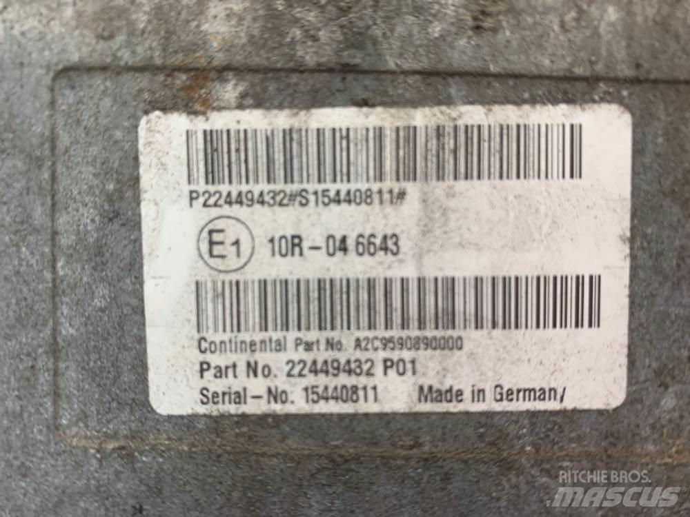 Volvo VNL Ostale kargo komponente