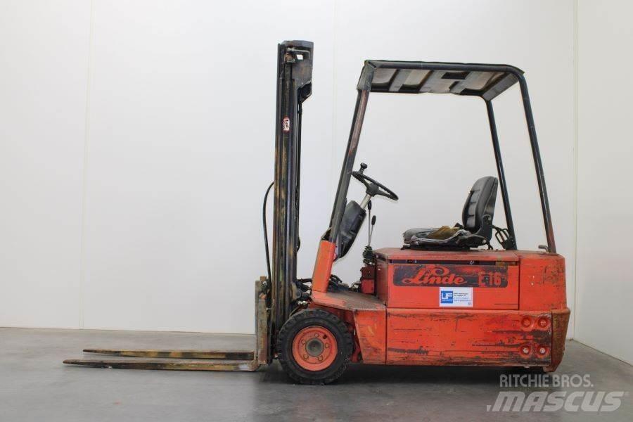 Linde E15-S Električni viljuškari