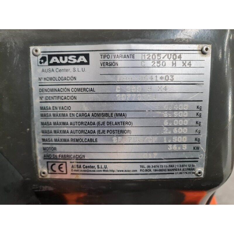 Ausa C250H Vanterenski viljuškar