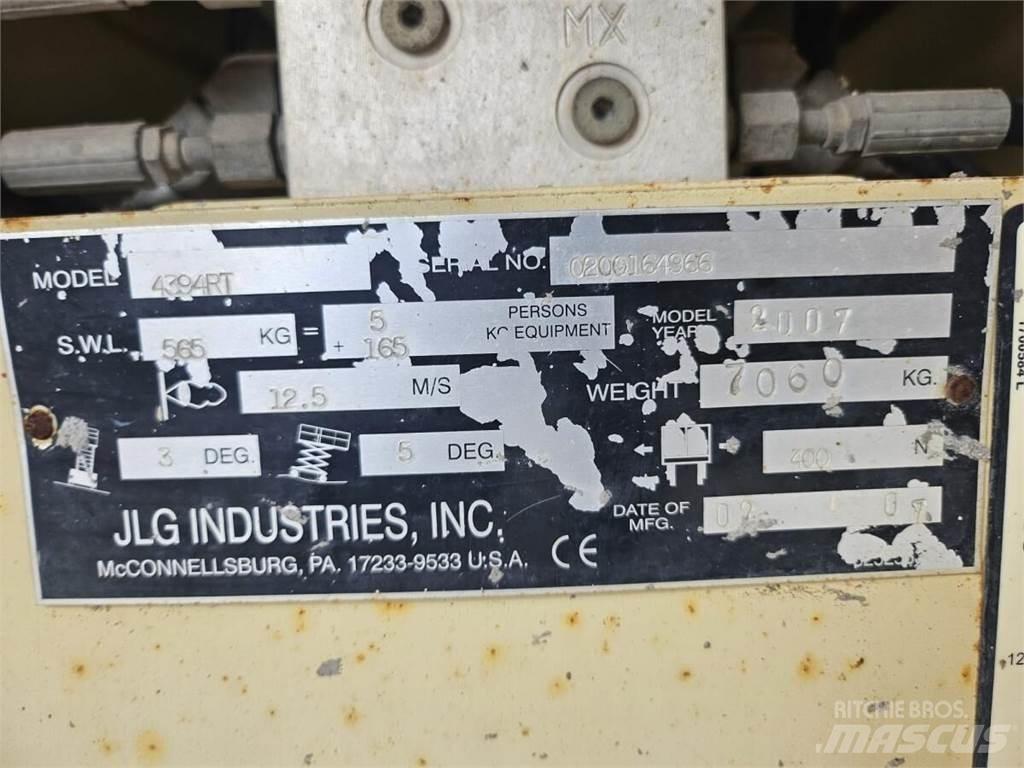 JLG 4394RT Makazaste platforme