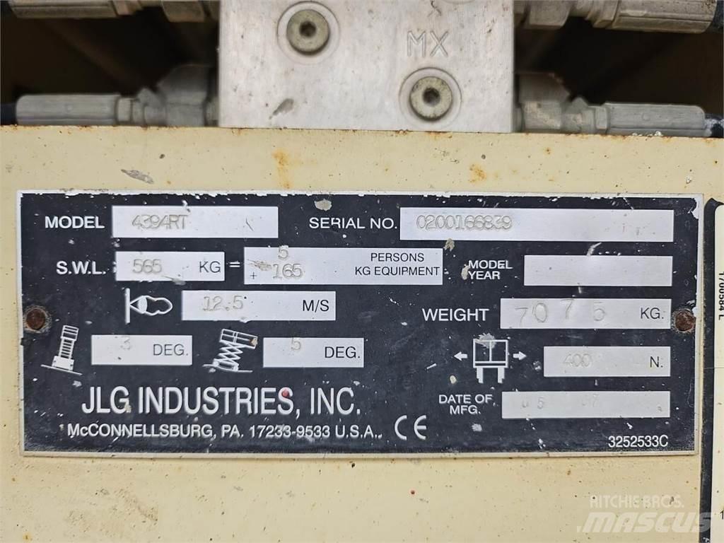 JLG 4394RT Makazaste platforme