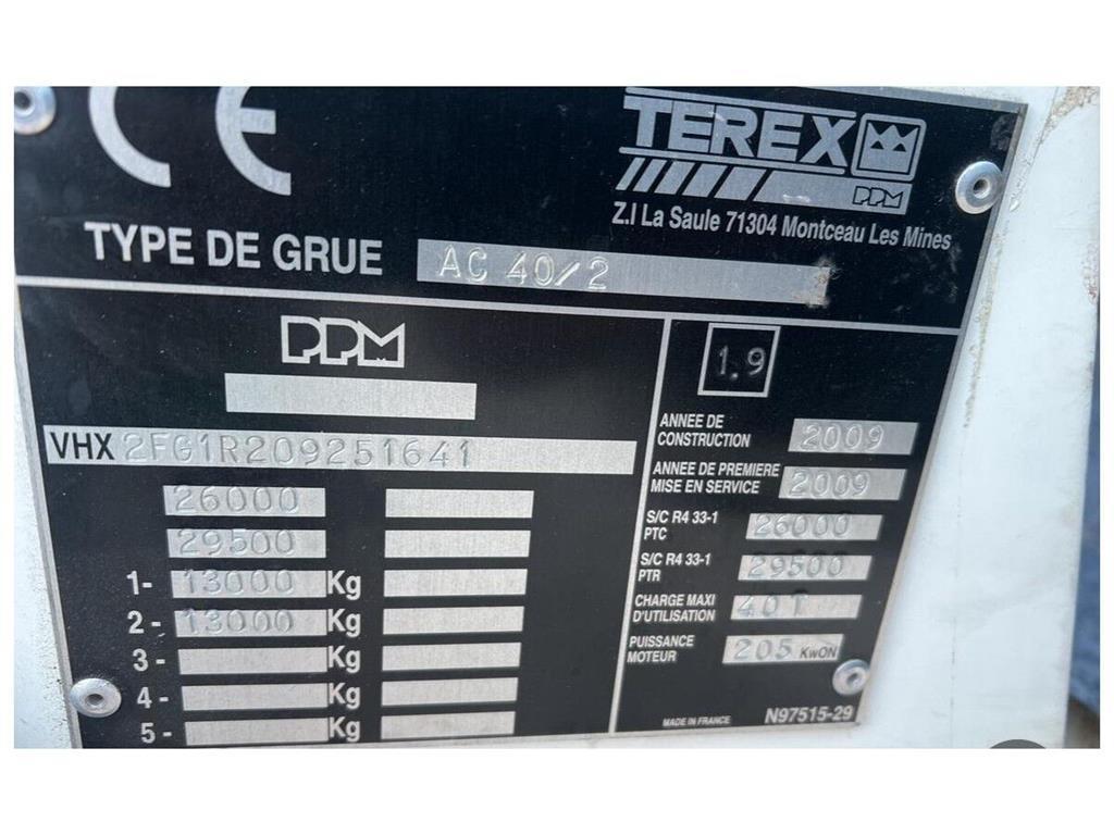 Terex AC40 Polovne dizalice za sve terene