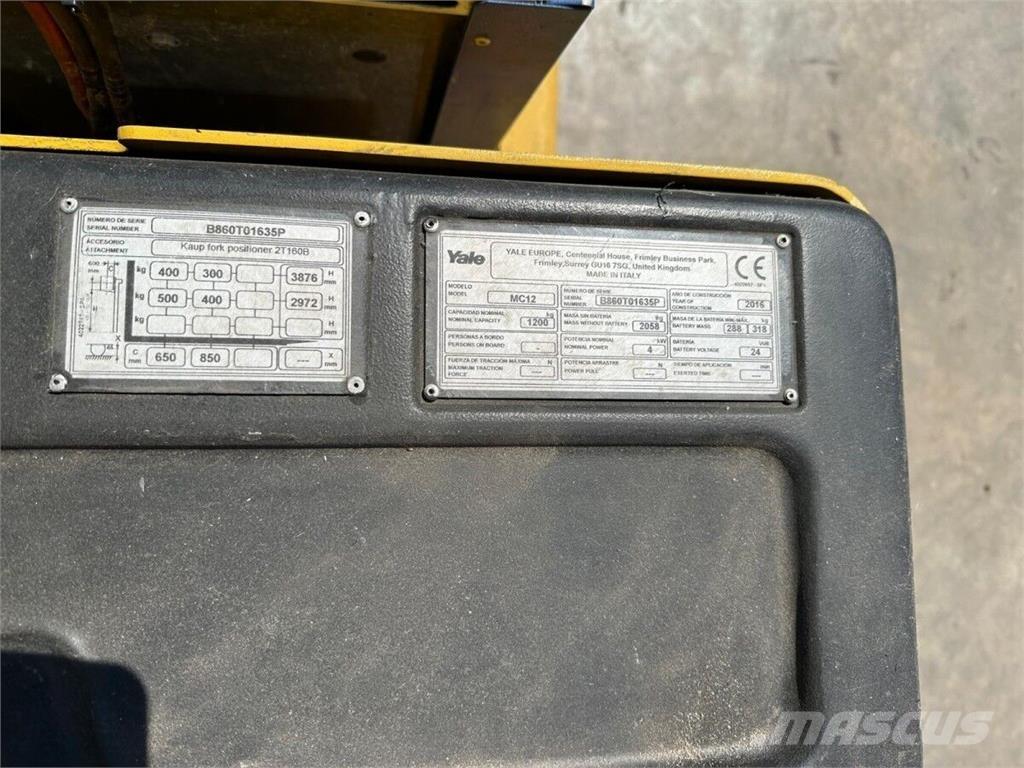 Yale MC12 Ostalo