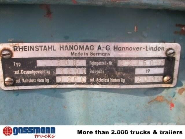Hanomag Granit 500 Ostalo za građevinarstvo