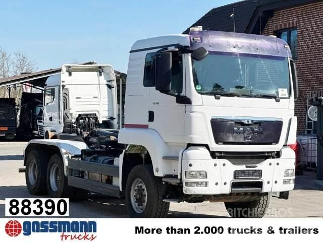 MAN TGS 26.480 6x6 BL Rol kiper kamioni sa kukom za podizanje tereta