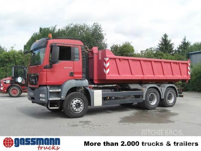 MAN TGS 33.400 6x4 BL Rol kiper kamioni sa kukom za podizanje tereta