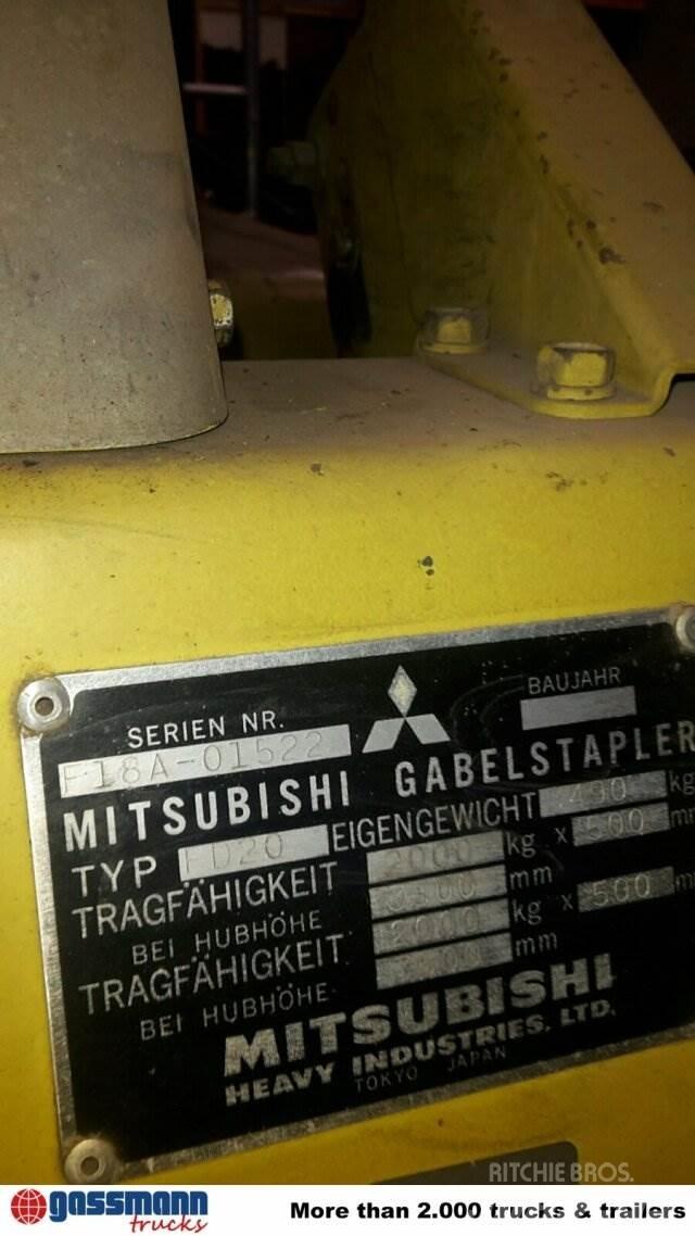 Mitsubishi FD20 Ostalo za građevinarstvo