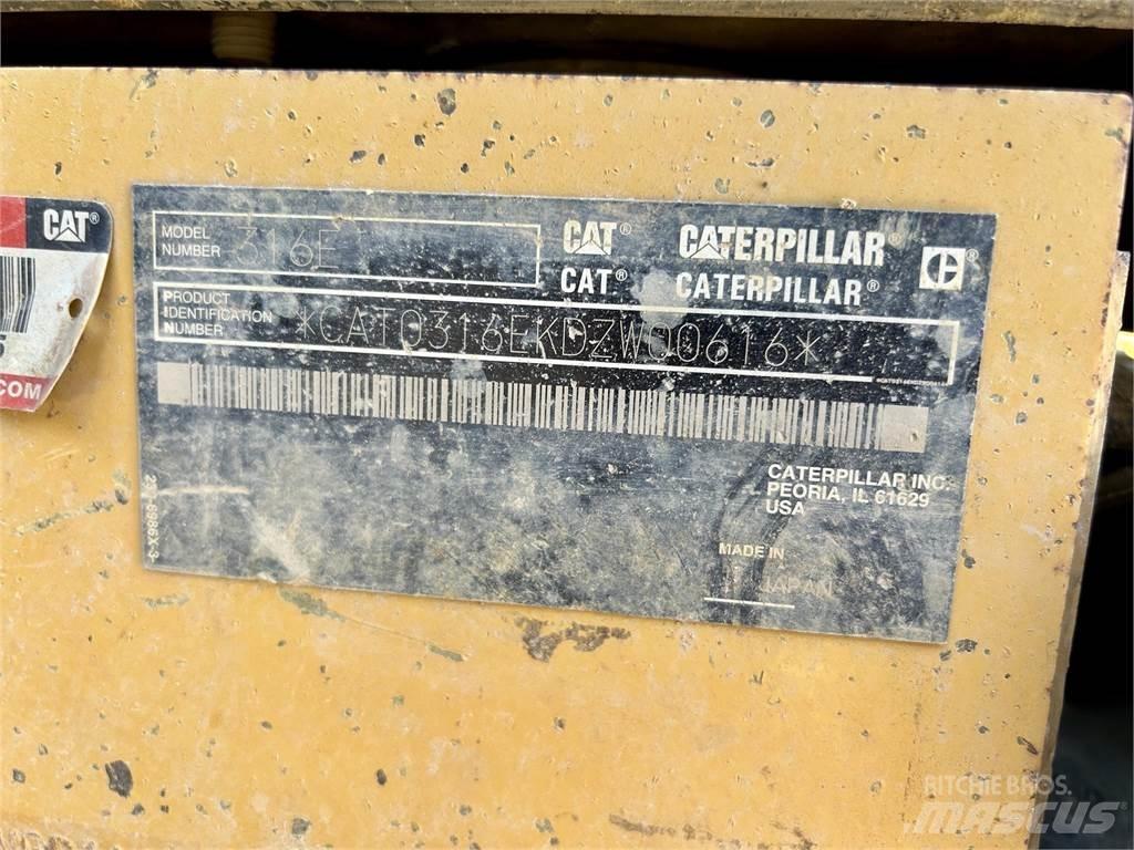 CAT 316EL Bageri guseničari