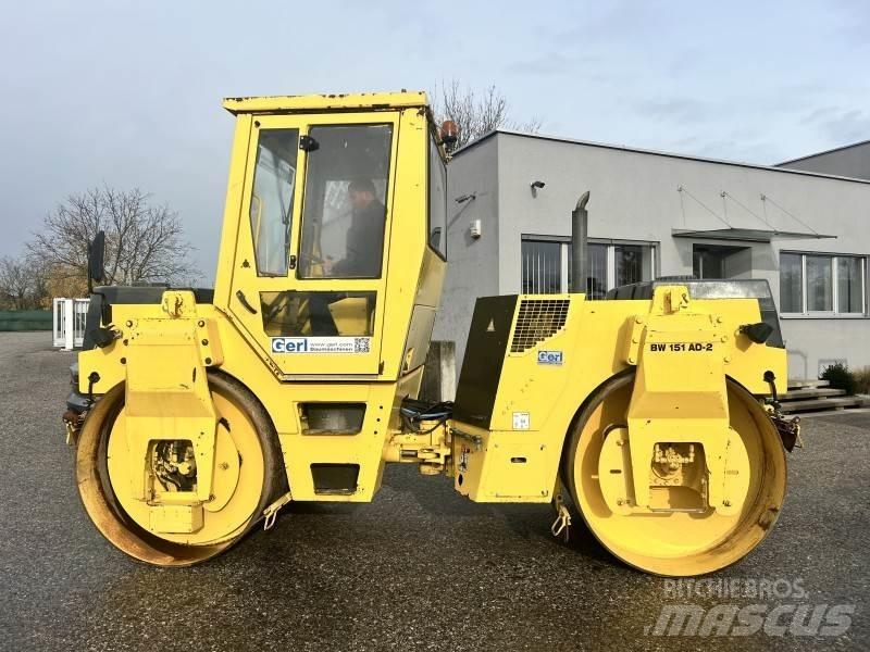 Bomag BW 151 AD-2 Valjci sa duplim bubnjem