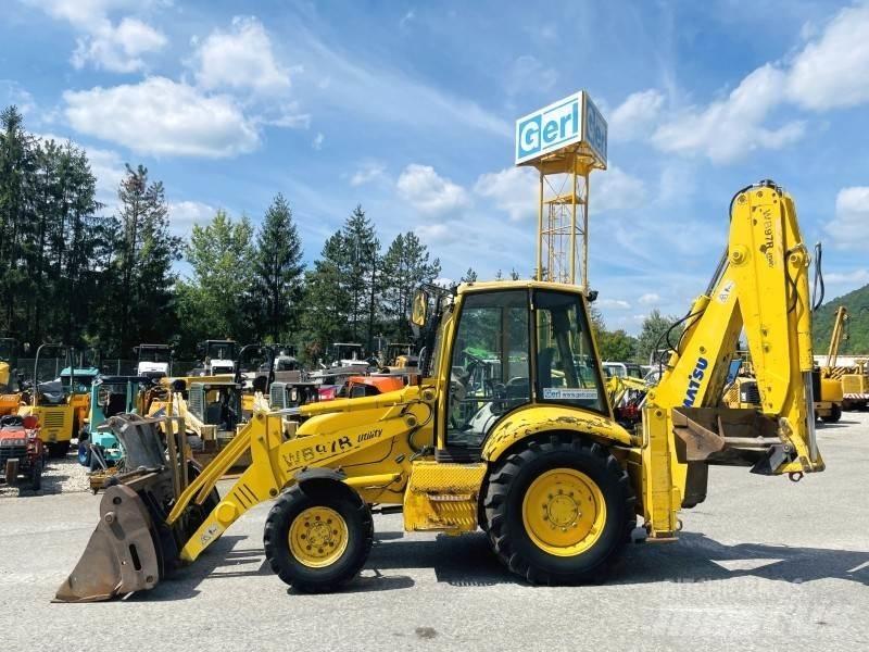 Komatsu WB97R-2 Rovokopači