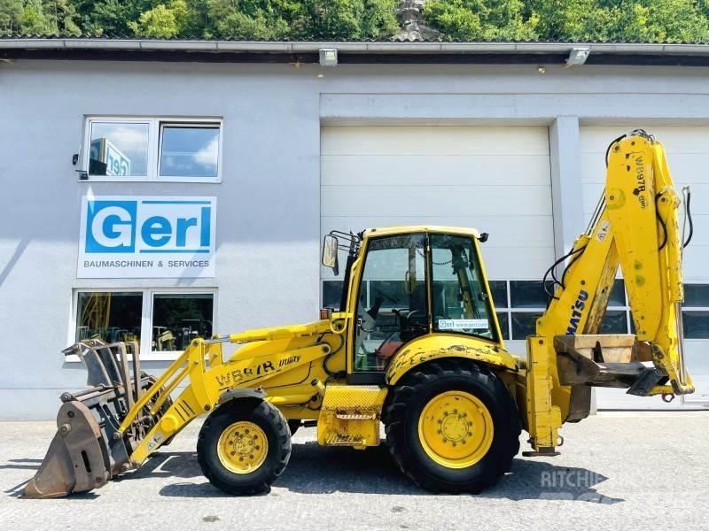Komatsu WB97R-2 Rovokopači