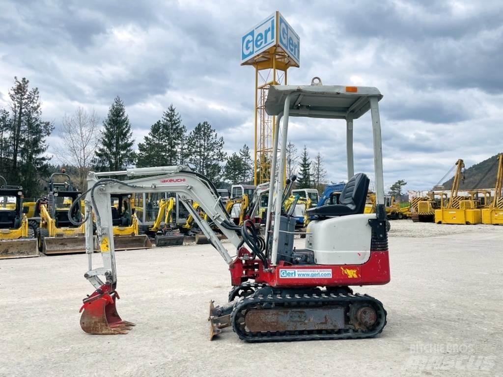 Takeuchi TB108 Mini bageri < 7t