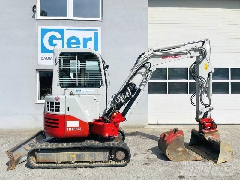 Takeuchi TB138FR Mini bageri < 7t