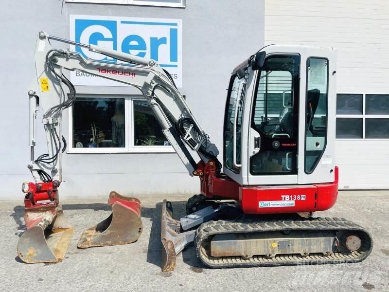 Takeuchi TB138FR Mini bageri < 7t