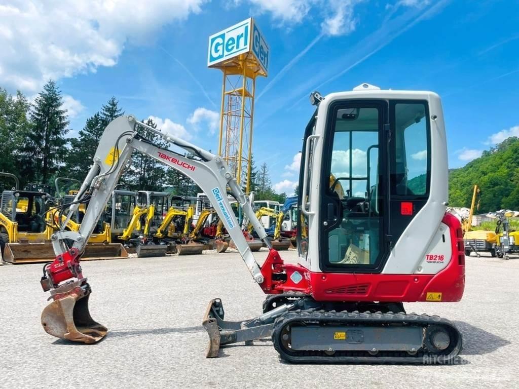 Takeuchi TB216 Mini bageri < 7t
