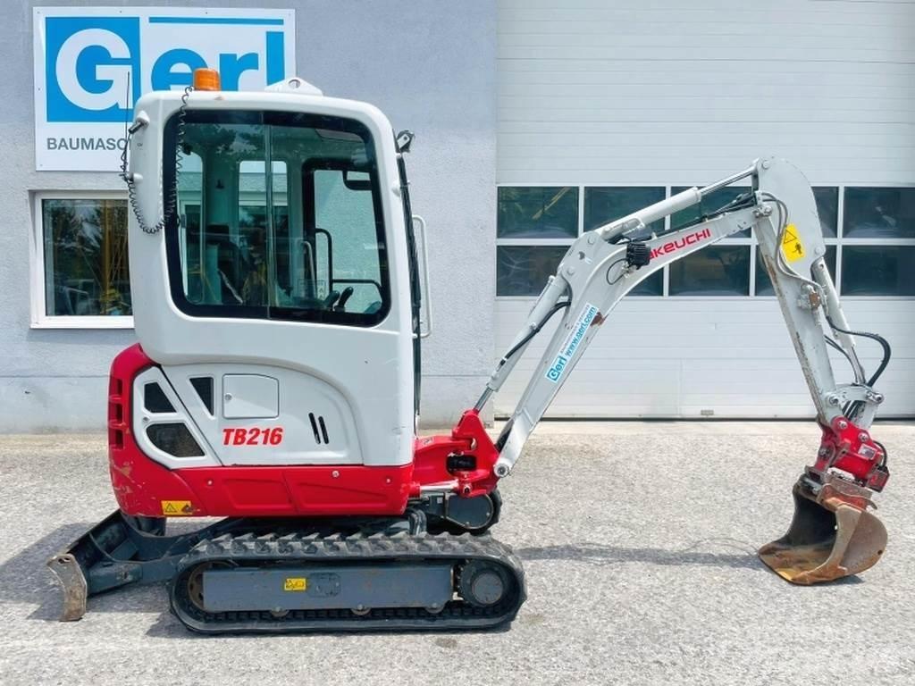 Takeuchi TB216 Mini bageri < 7t
