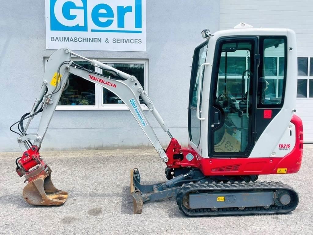 Takeuchi TB216 Mini bageri < 7t