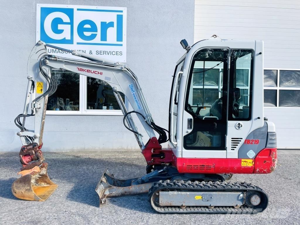 Takeuchi TB219 Mini bageri < 7t