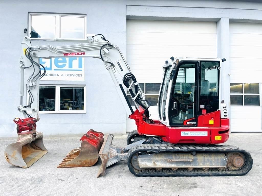 Takeuchi TB280FR Mini bageri < 7t
