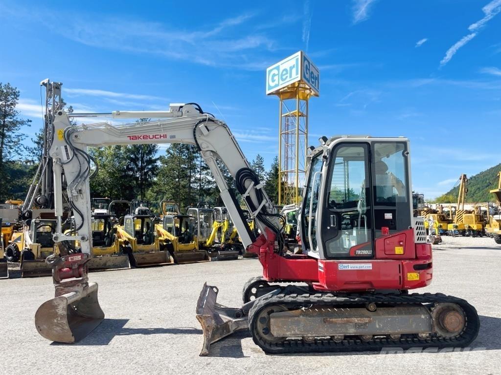 Takeuchi TB280FR Mini bageri < 7t