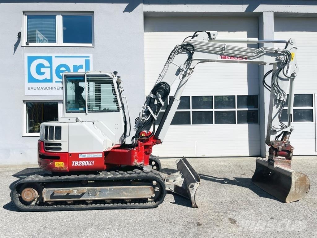 Takeuchi TB280FR Mini bageri < 7t