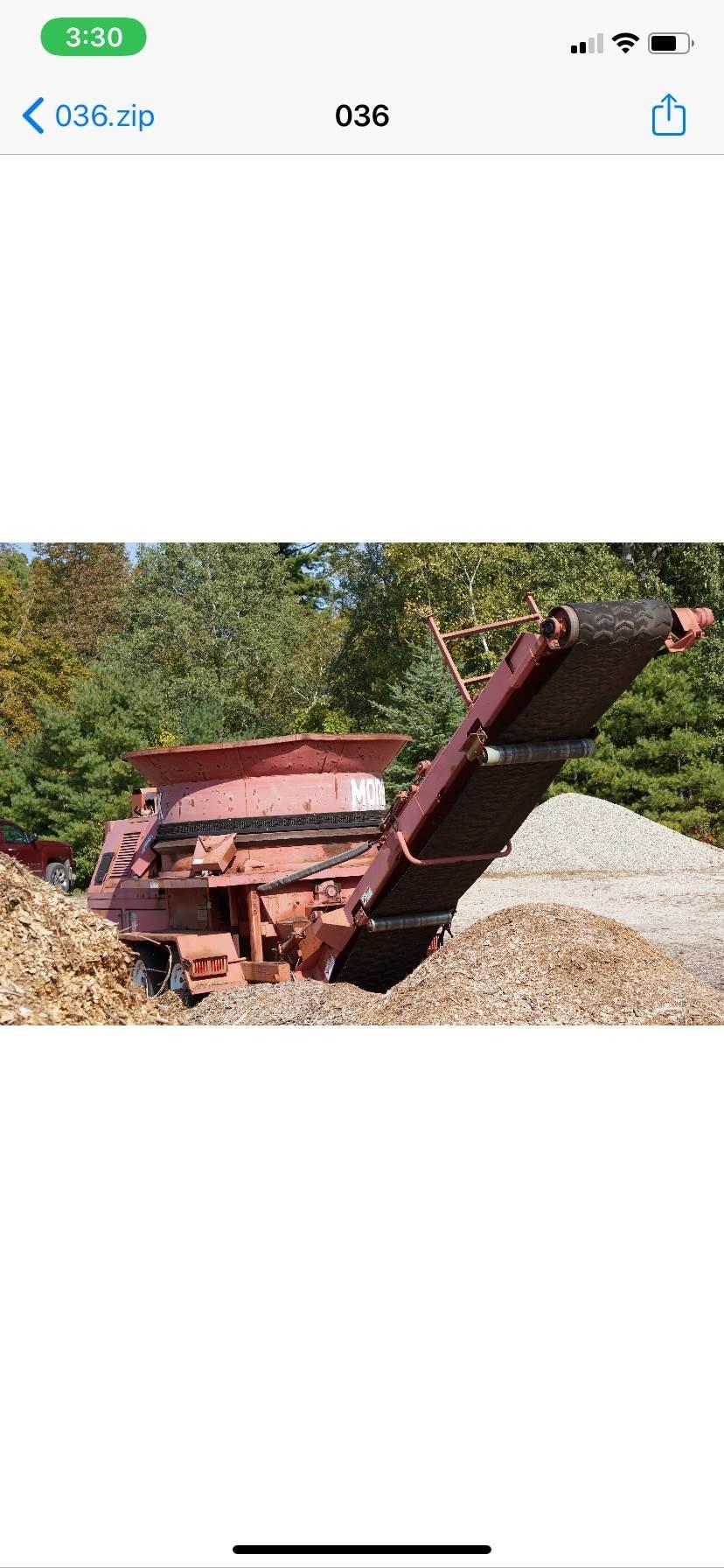 Morbark 950 Pilane