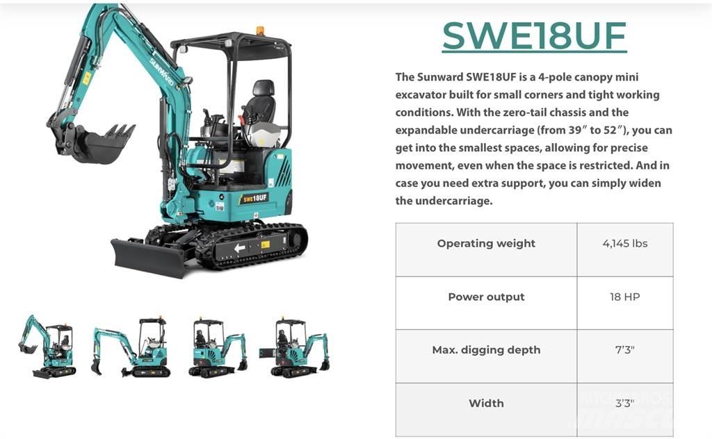 Sunward SWE18 Bageri guseničari