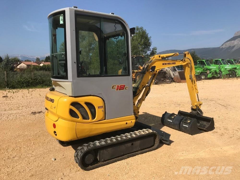 New Holland E18C Mini bageri < 7t