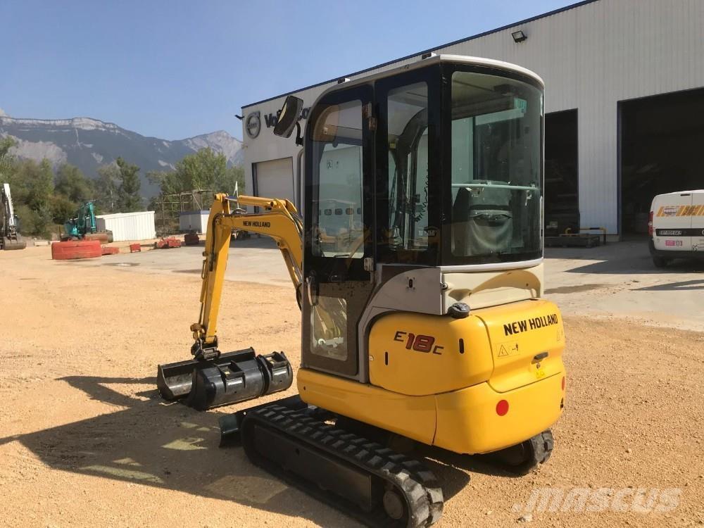 New Holland E18C Mini bageri < 7t