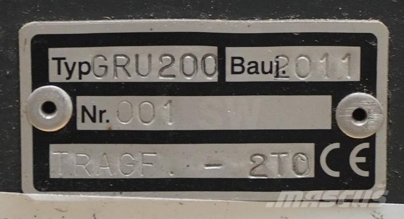 Gruma GRU 200 Ostala oprema i komponente