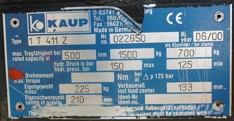 Kaup 1T411Z Ostala oprema i komponente