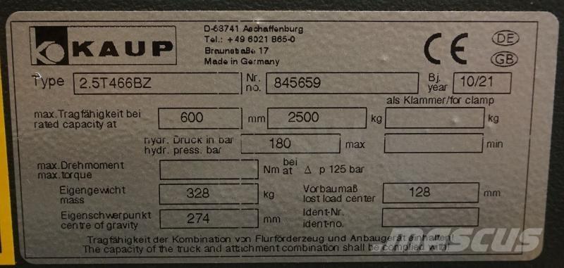 Kaup 2,5T466BZ Ostala oprema i komponente