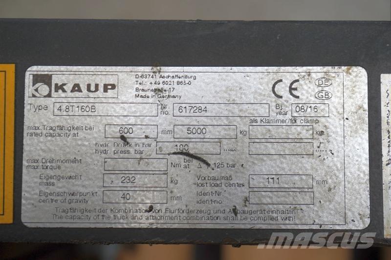 Kaup 4,8T160B Ostala oprema i komponente