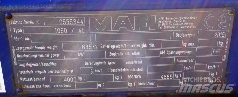 Mafi 1060 / 4t Prikolice platforme/otvoreni sanduk