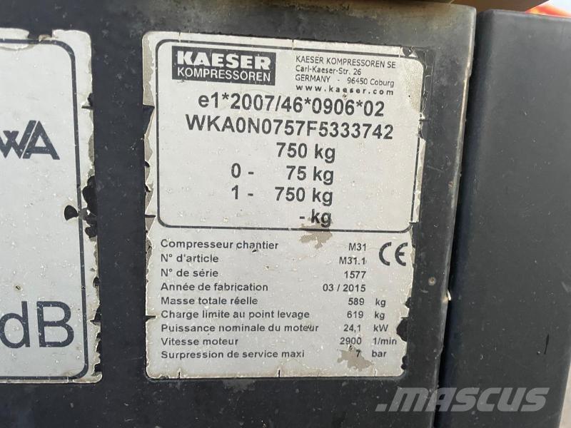 Kaeser M31 Dizel generatori