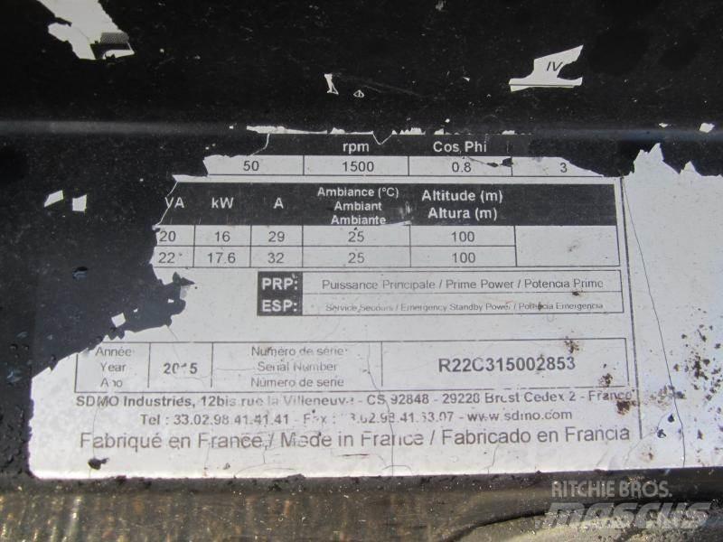 Sdmo R22 Dizel generatori