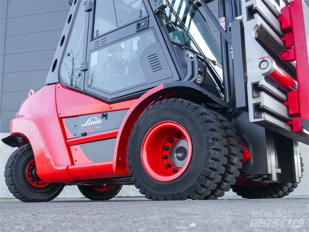 Linde H 80D-03/900 Dizelski viljuškari