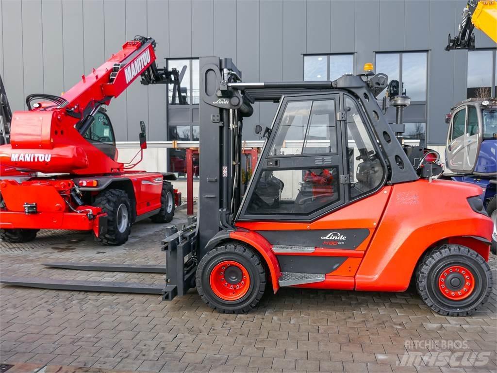 Linde H 80T/900/396 Plinski viljuškari