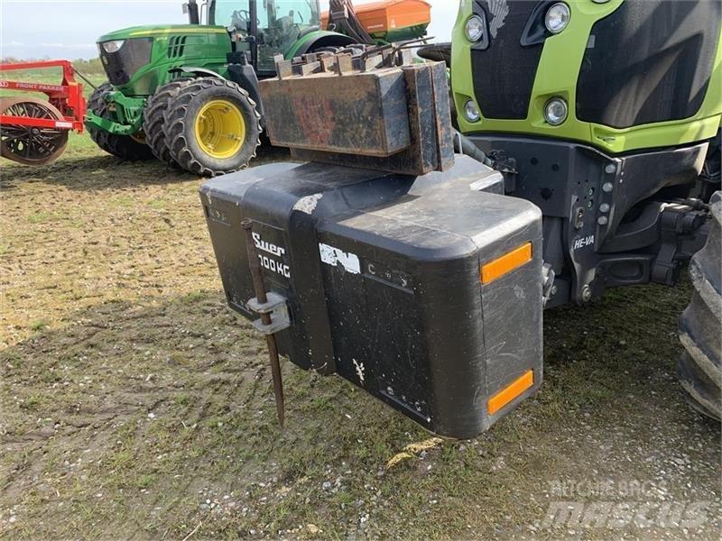  Suer 1000 kg. Prednji tegovi
